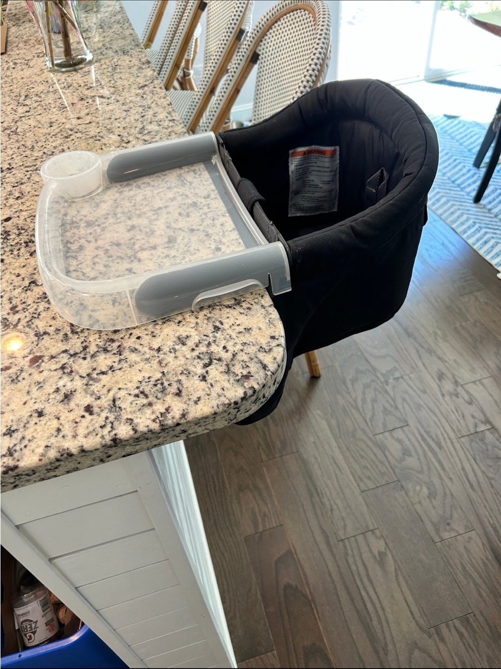 Inglesina highchair fast table chair portable high chair black